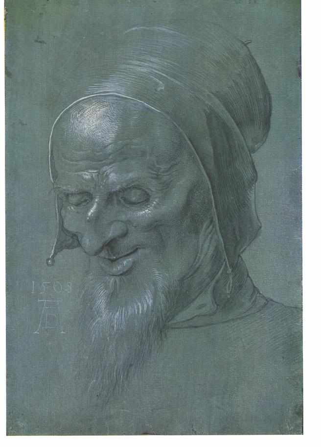 Head Of A Apostle — Albrecht Dürer