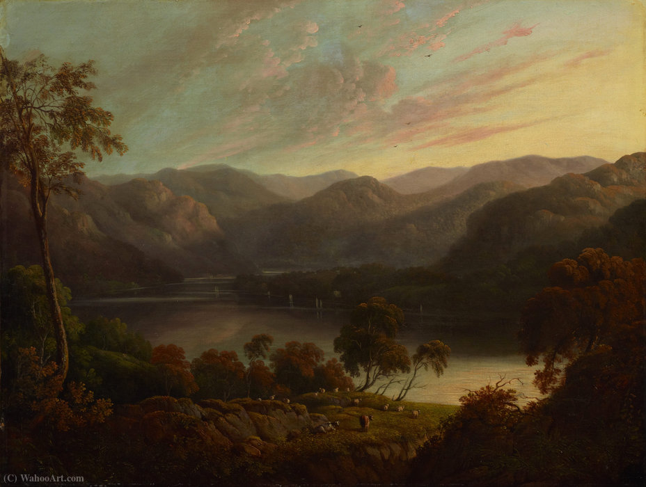 Landscape View In Cumberland — John Glover
