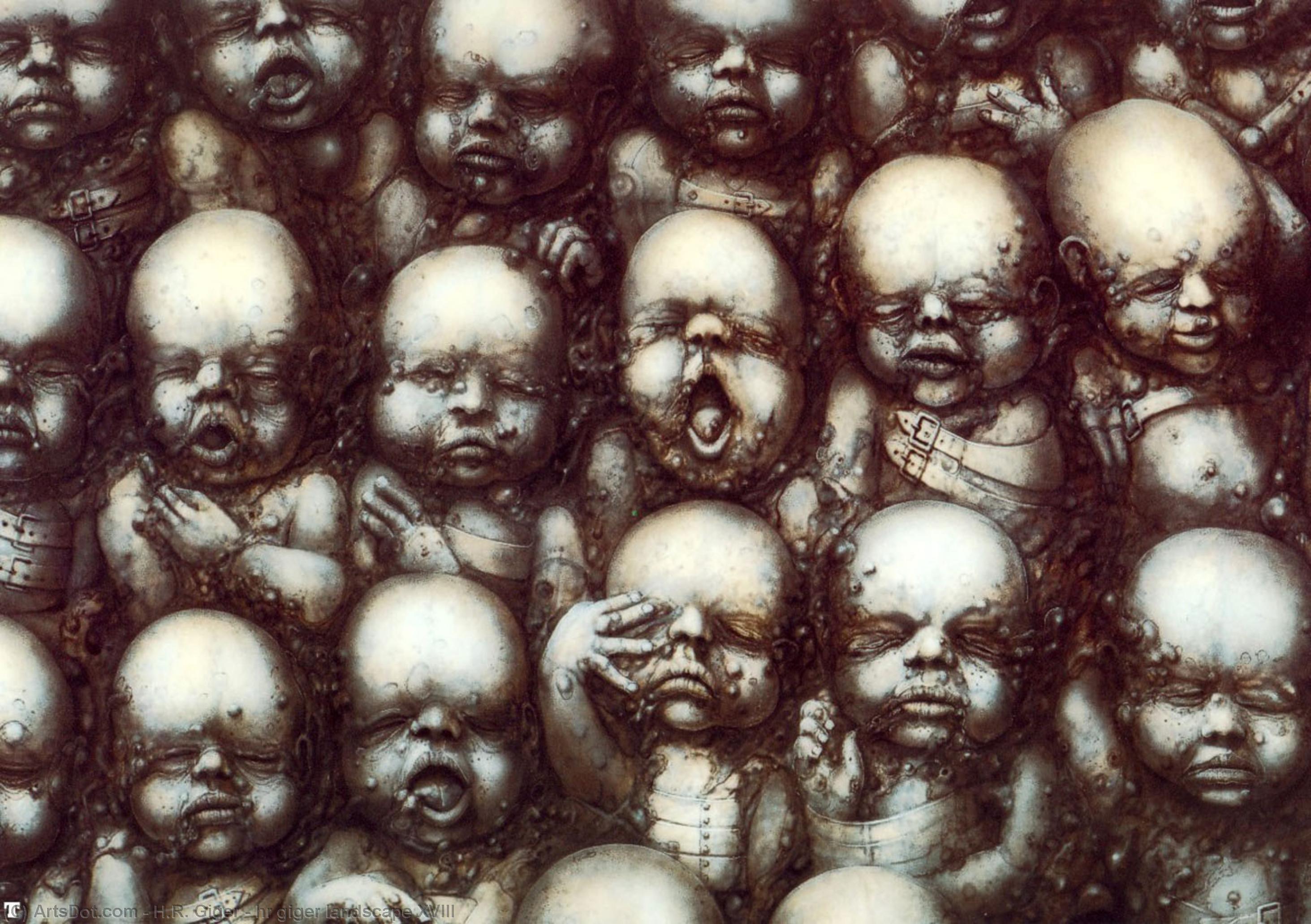 Hr Giger Landscape Xviii — Hans Ruedi Giger