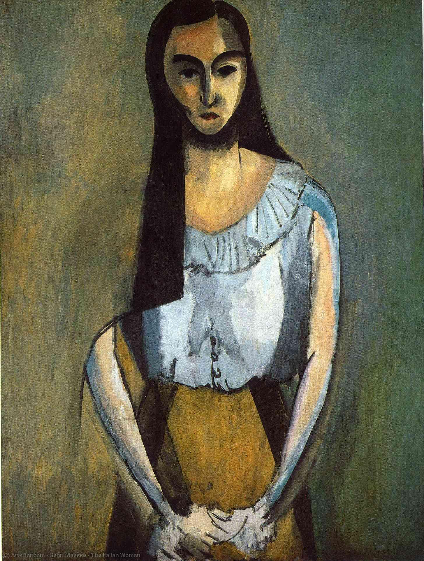 The Italian Woman — Henri Matisse