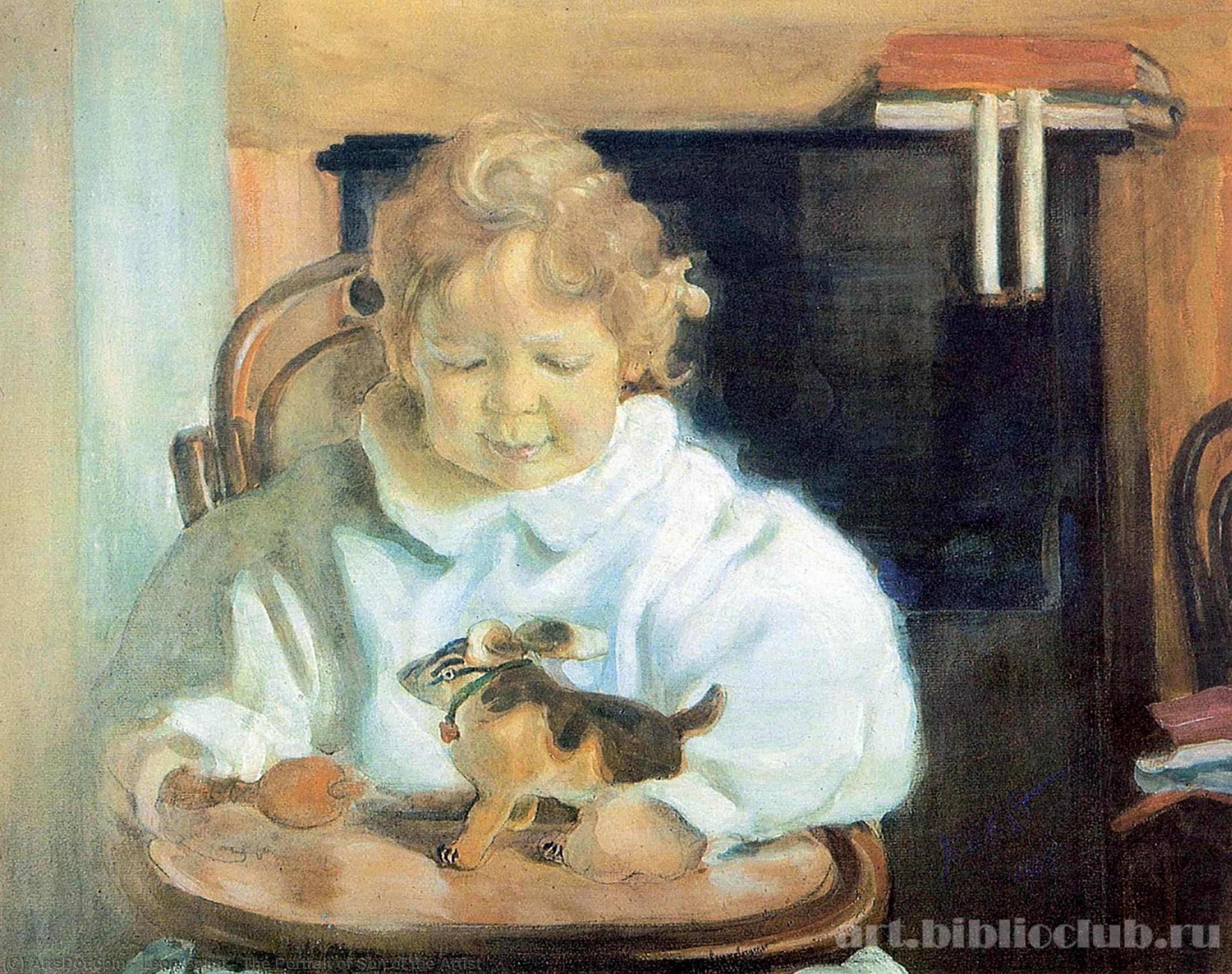 The Portrait Of Son Of The Artist — Léon Bakst