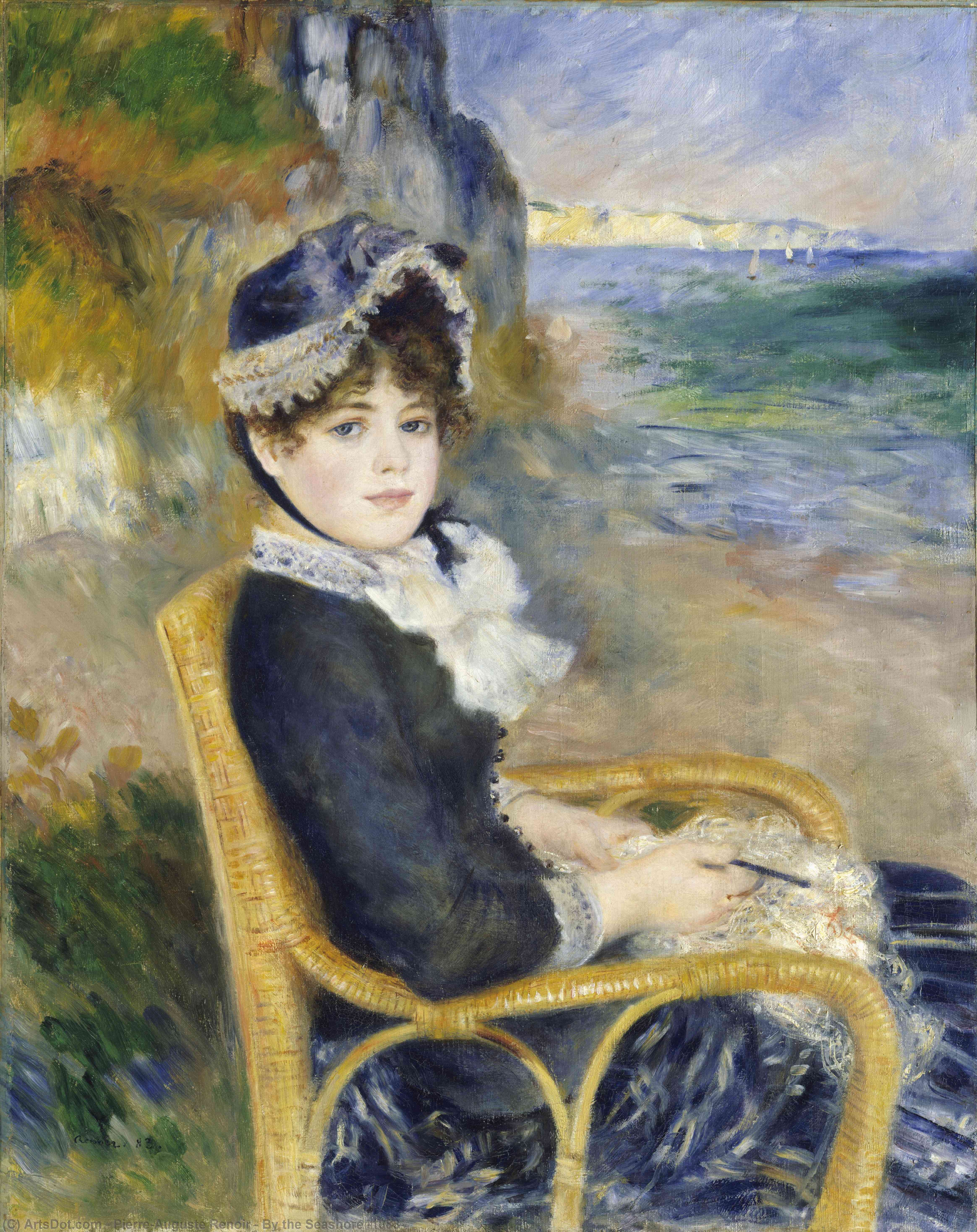By The Seashore (1883) — Pierre-auguste Renoir