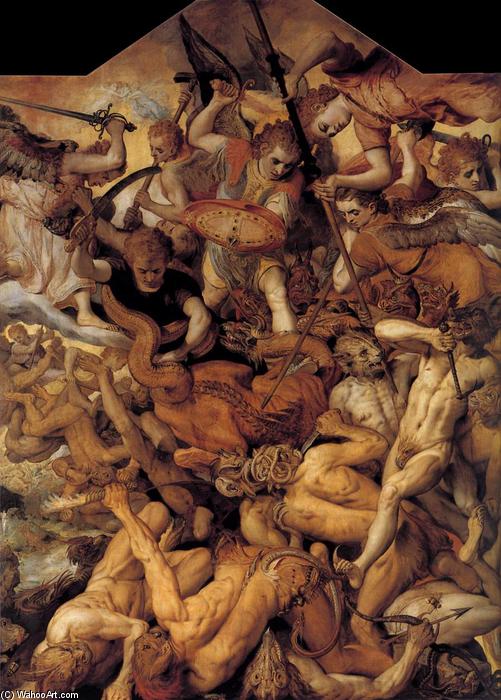 The Fall Of The Rebellious Angels — Frans Floris