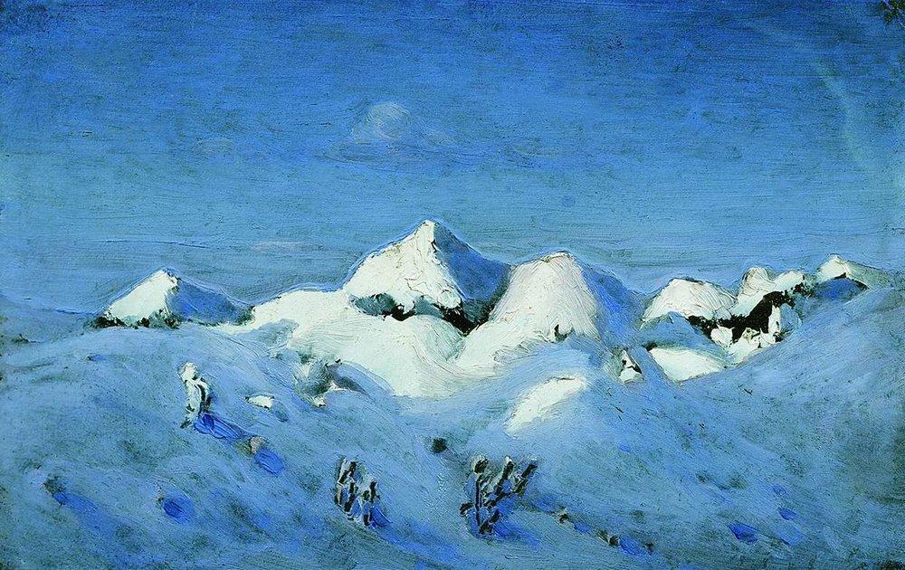 Winter — Arkhip Ivanovich Kuindzhi