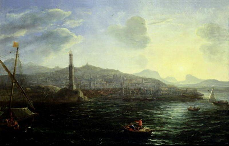 The Port Of Genoa, Sea View — Claude Lorrain (claude Gellée)