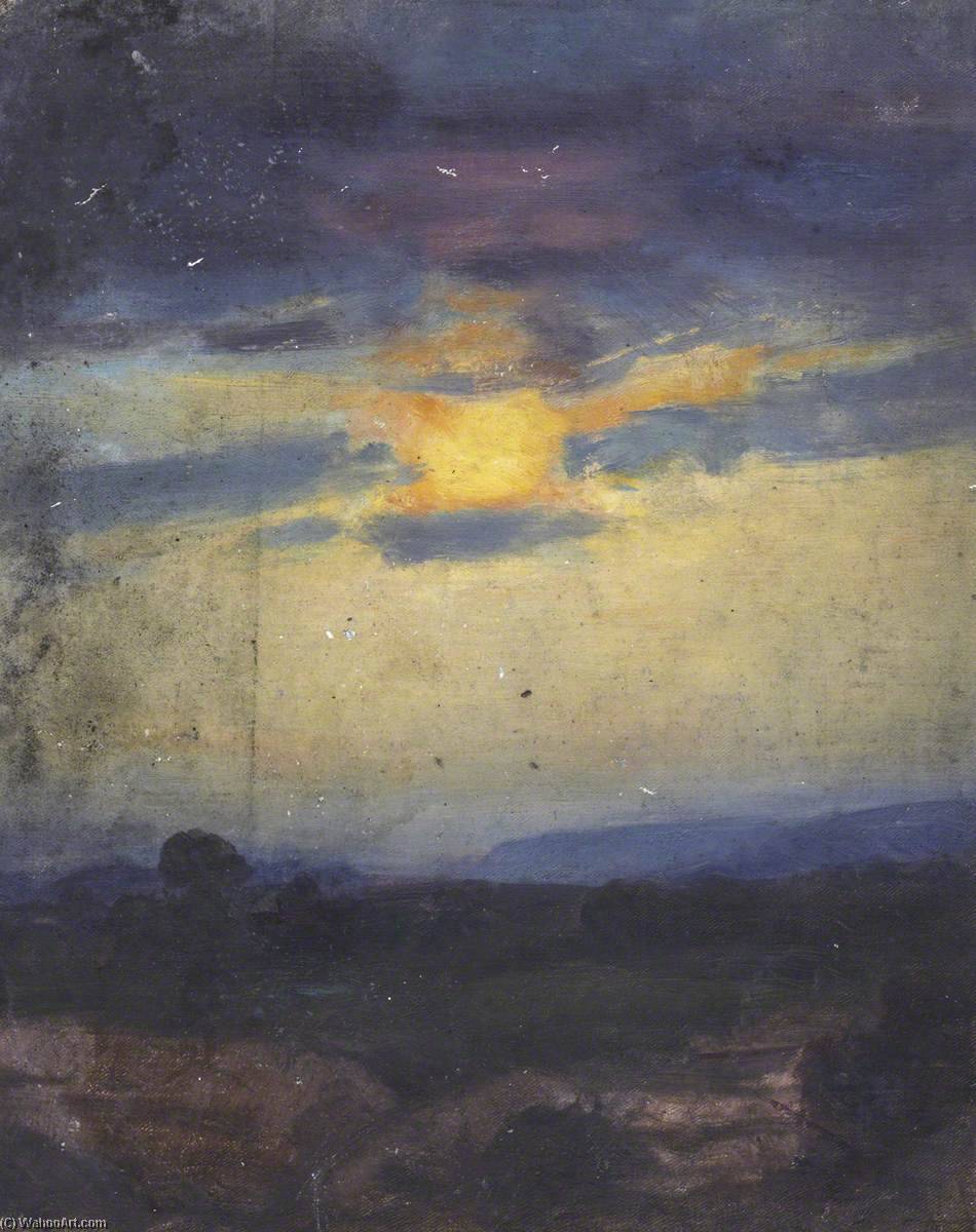Sunset Landscape — Томас Стюарт Смит
