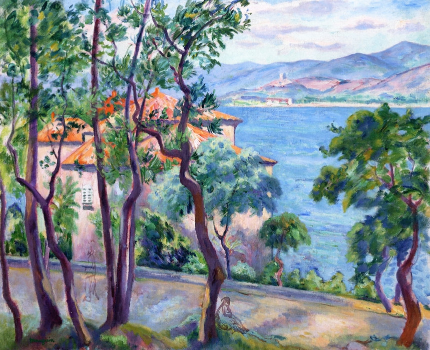 Trees Near Cavaliere — Henri Gaudier-brzeska