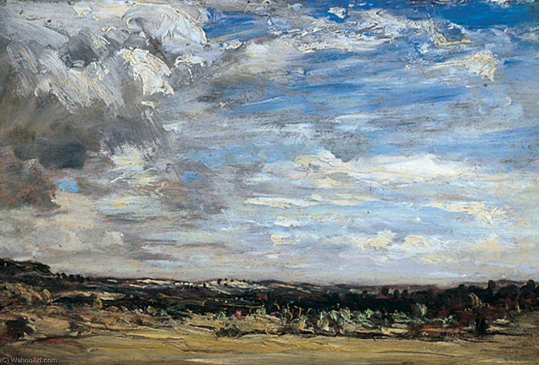 Windy Day Near Bridgnorth, Shropshire — Philip Wilson Steer