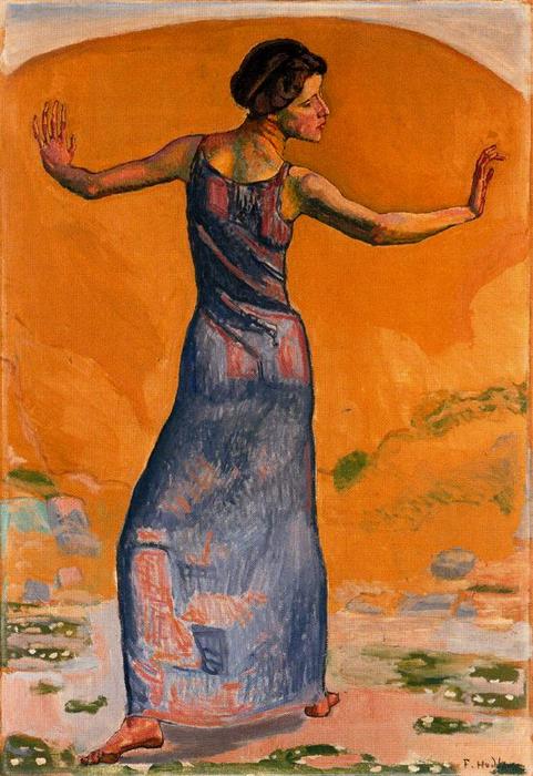 Cheerful Woman — Ferdinand Hodler