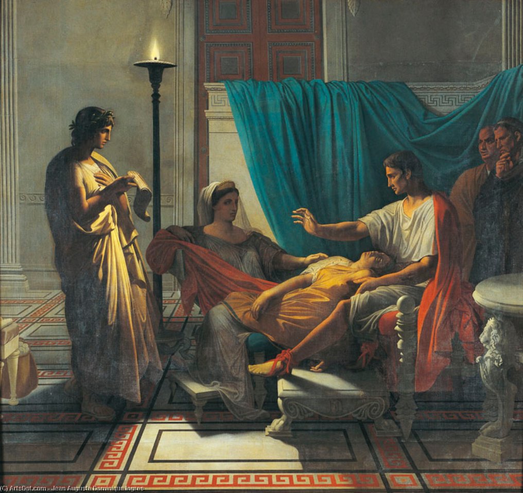 Tu Marcellus Eris — Jean-auguste-dominique Ingres