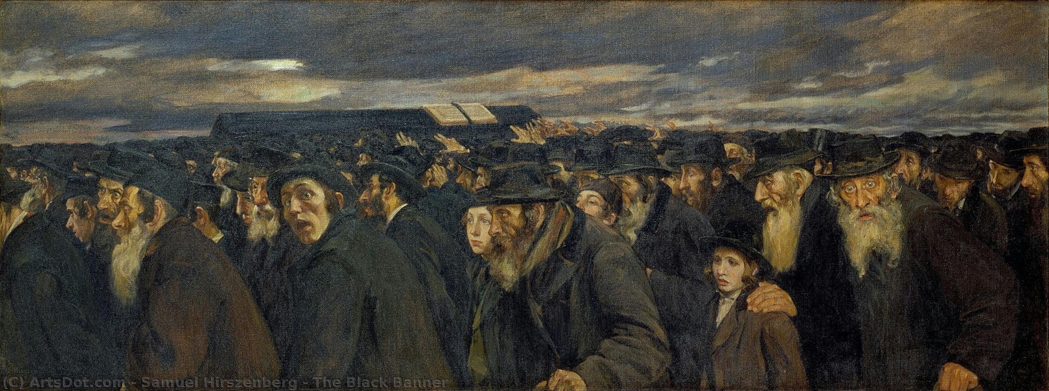 The Black Banner — Samuel Hirszenberg