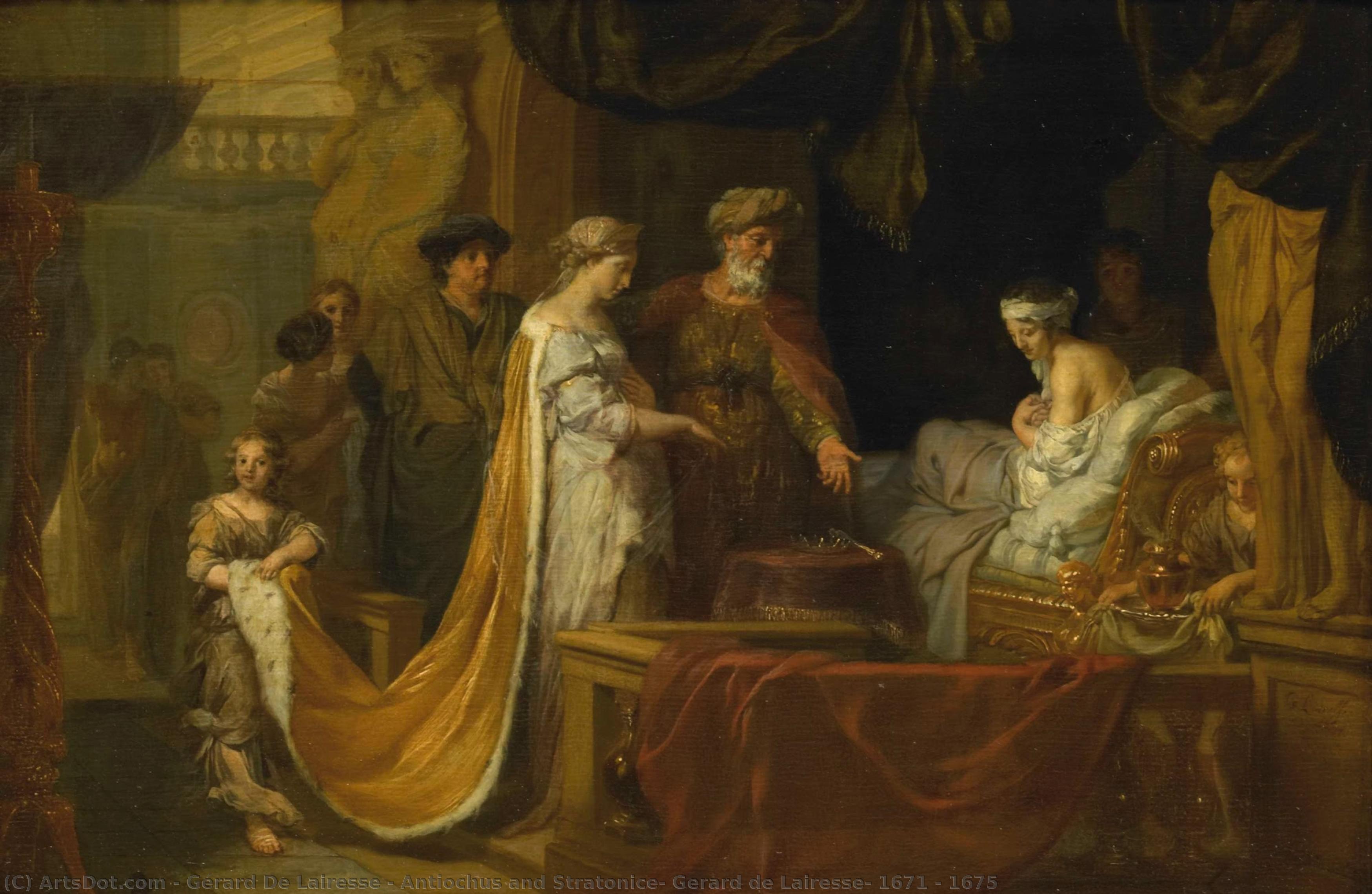 Antiochus And Stratonice, Gerard De Lairesse, 1671 - 1675 — Gérard De Lairesse