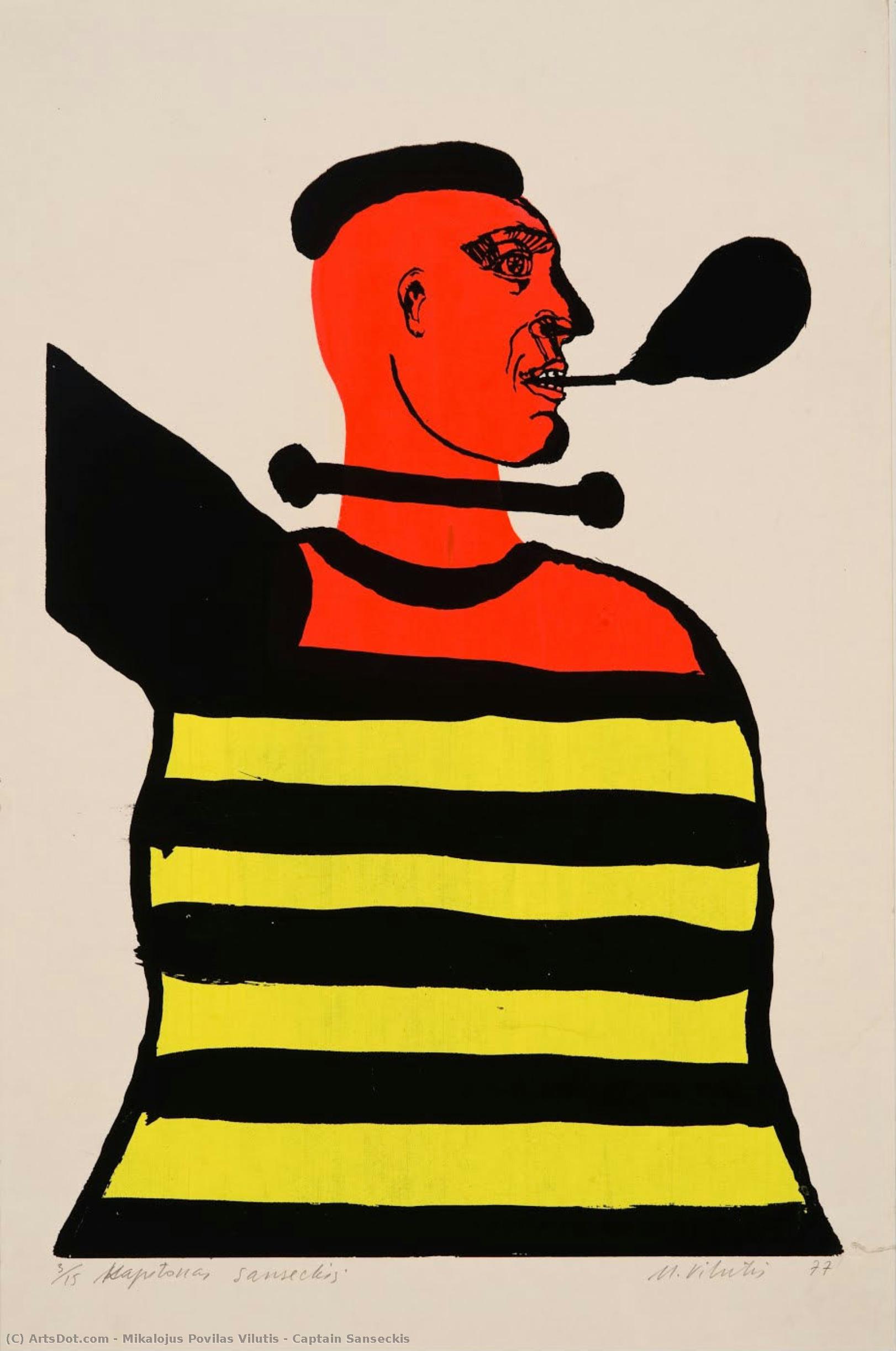 Captain Sanseckis — Mikalojus Povilas Vilutis