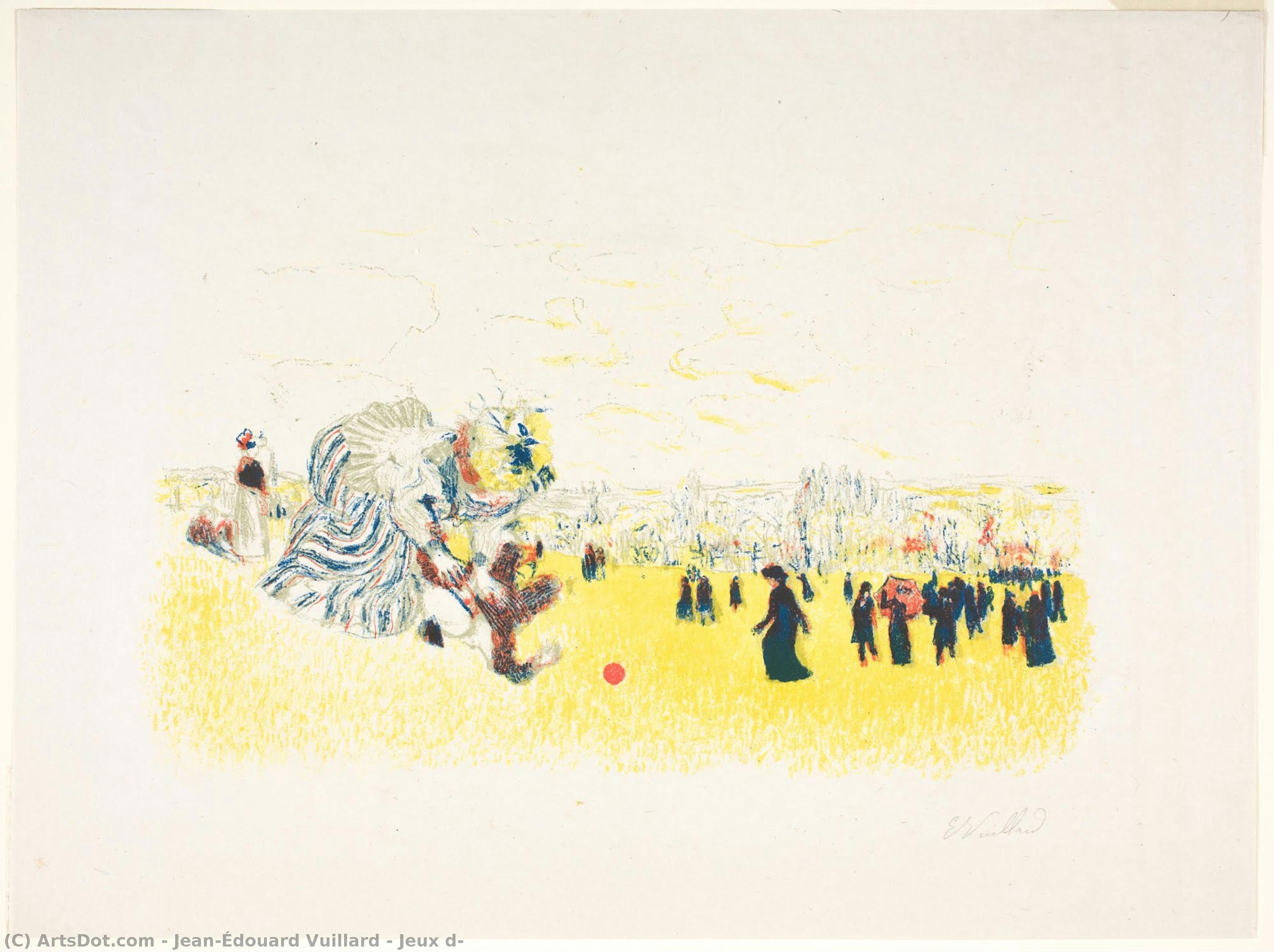 Jeux D — Jean-édouard Vuillard