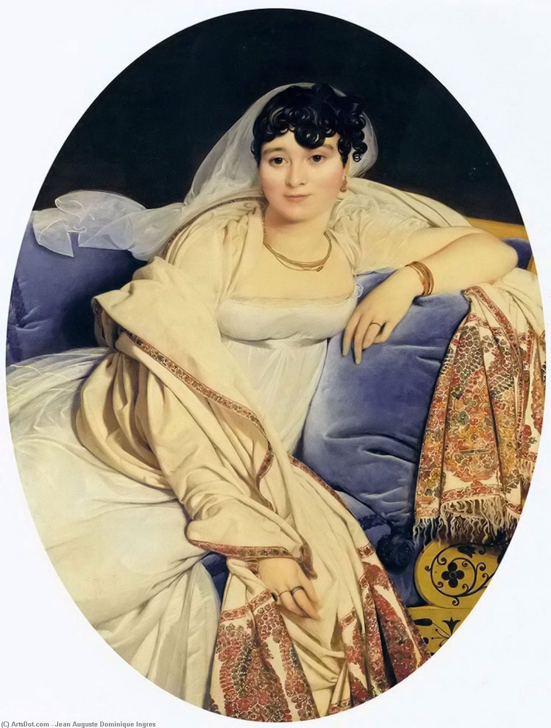 Marie-francoise Beauregard, Madame Riviere, Lou — Jean-auguste-dominique Ingres