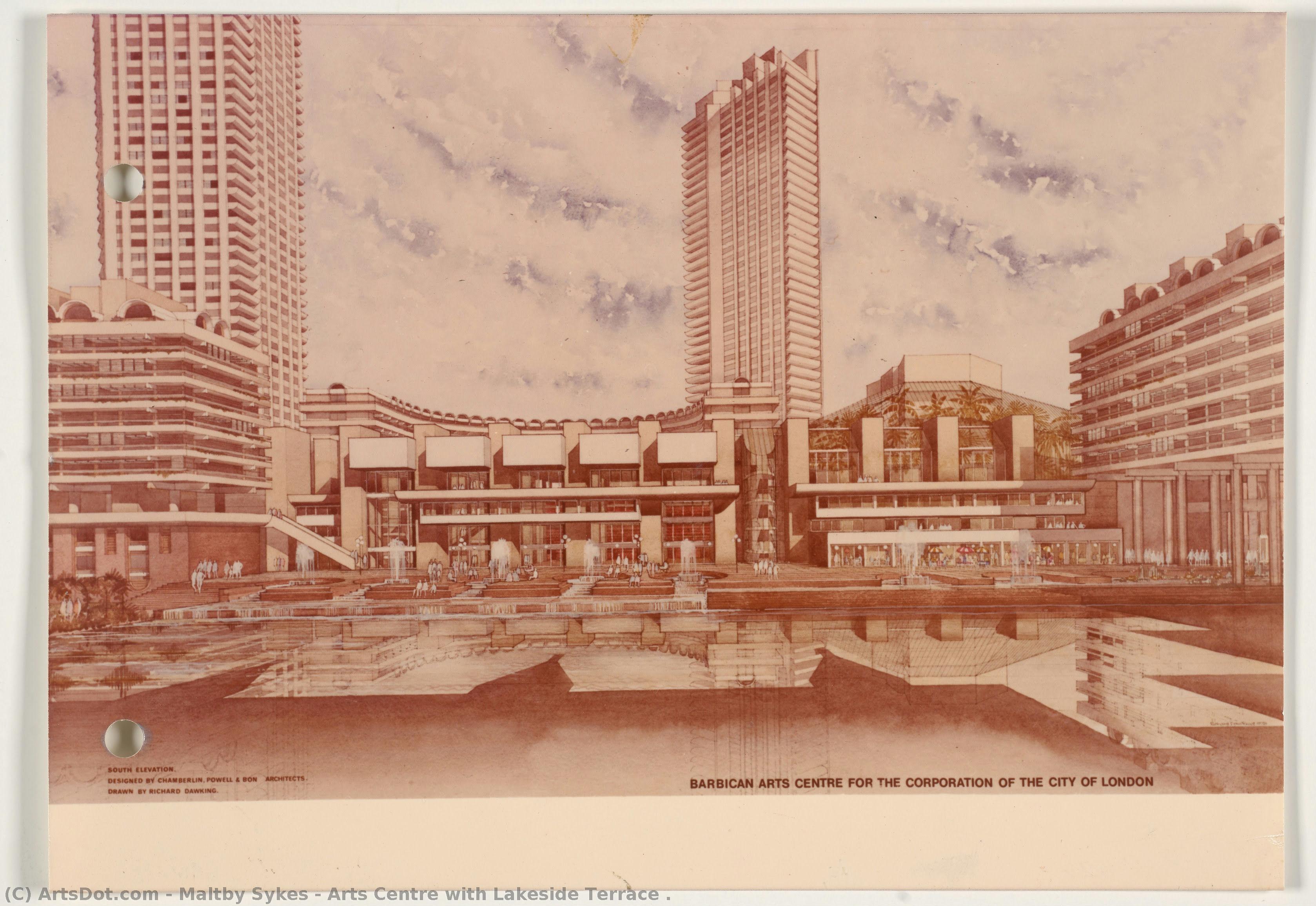 Arts Centre With Lakeside Terrace . — Maltby Sykes