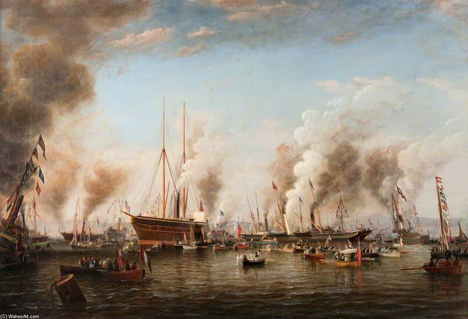 The Queen's Visit To The Clyde — William Clark