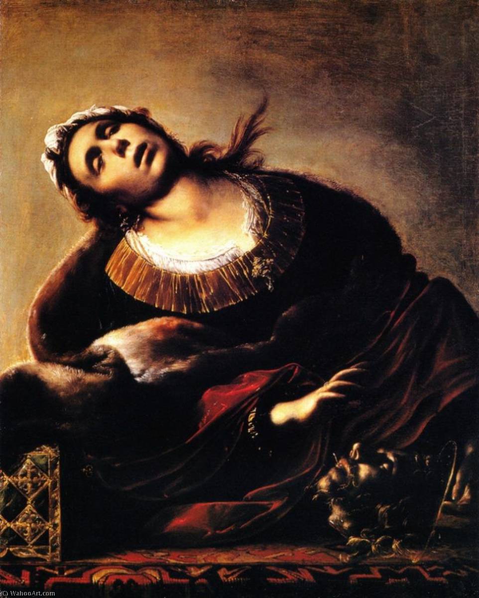 Herodias With The Head Of Saint John Baptist — Francesco Del Cairo