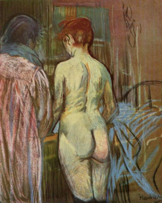 Two Girls — Henri De Toulouse-lautrec