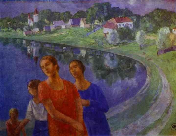 In Shuvalovo — Kuzma Petrov-vodkin