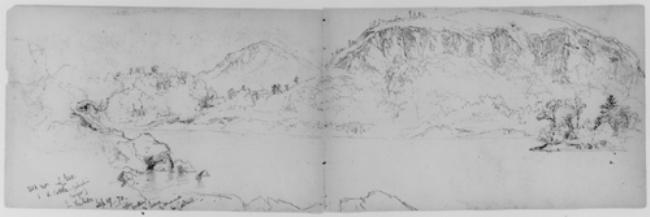 Black Mountain, Lake George — Daniel Huntington