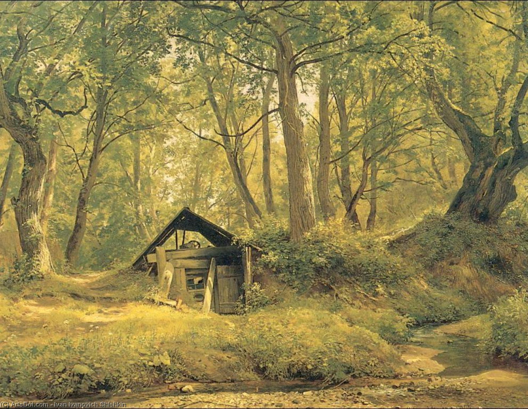 Sunny Day, Merykul — Ivan Ivanovich Shishkin