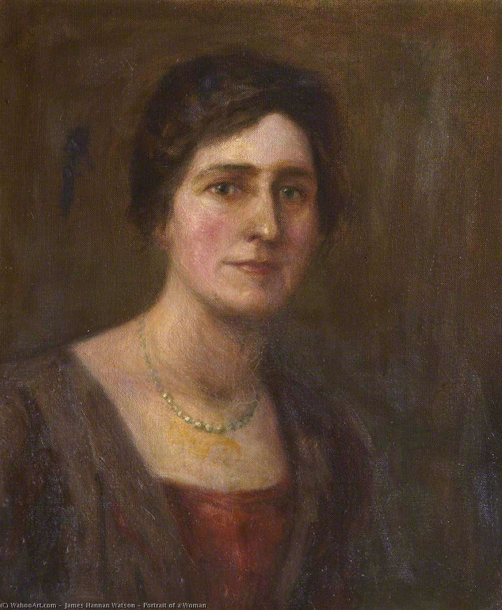Portrait Of A Woman — James Hannan Watson