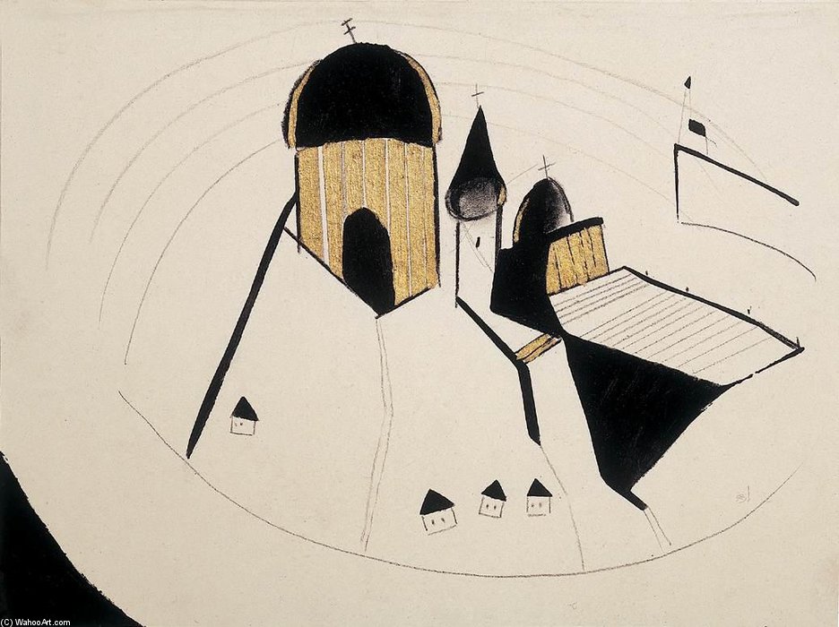 Cathedrals And Houses — Aurél Bernáth