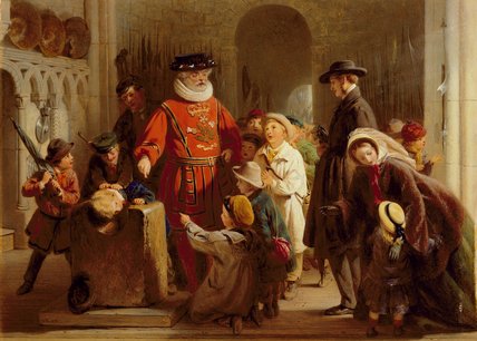 Children In The Tower Of London — George Bernard Oneill