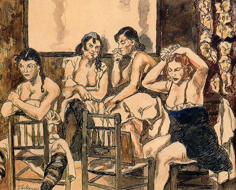 Cupletistas De Pueblo — José Gutiérrez Solana
