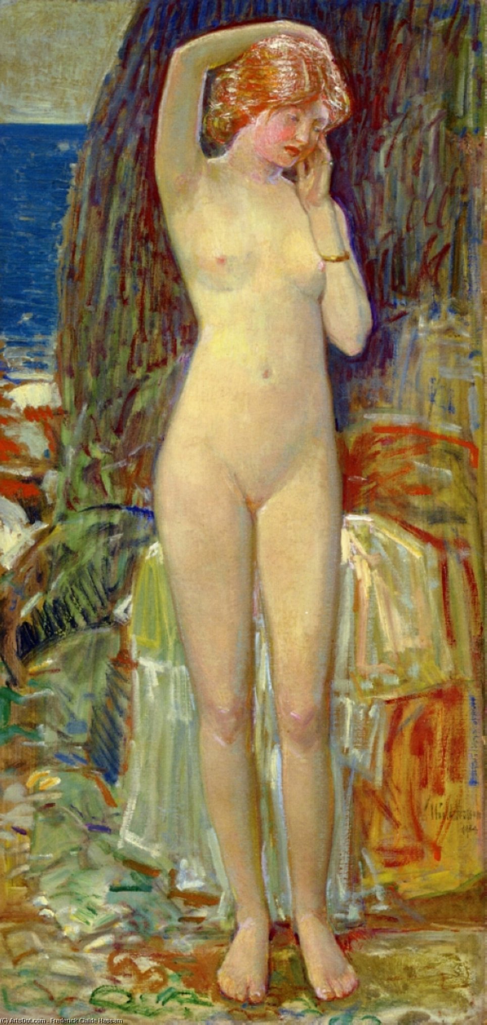 The Nymph Of Beryl Gorge — Frederick Childe Hassam