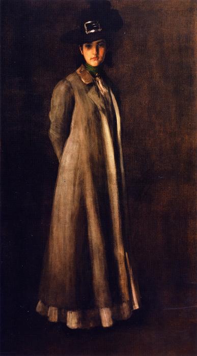 Retrato De Miss D. (también Conocida Como Mi Hija Dieudonnee) — William Merritt Chase
