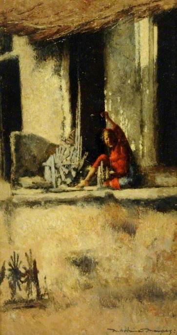 Spinning (ajmere) — Mortimer Luddington Menpes