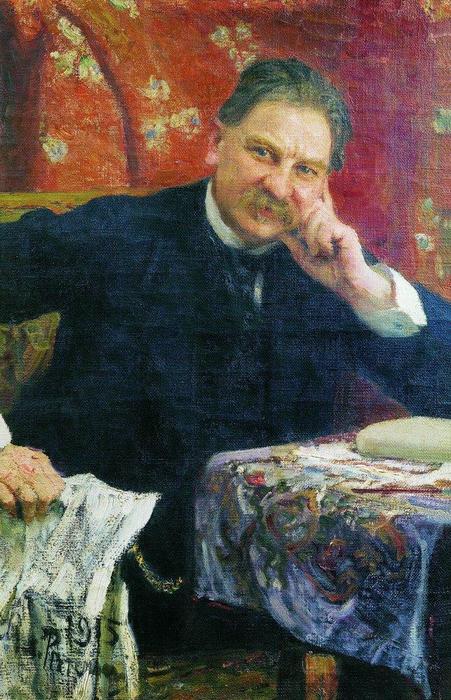 Portrait Of J.m. Vengerov — Ilya Yefimovich Repin