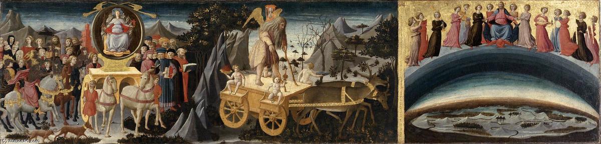 The Triumph Of Fame, The Triumph Of Time And The Triumph Of Eternity — Domenico Di Michelino