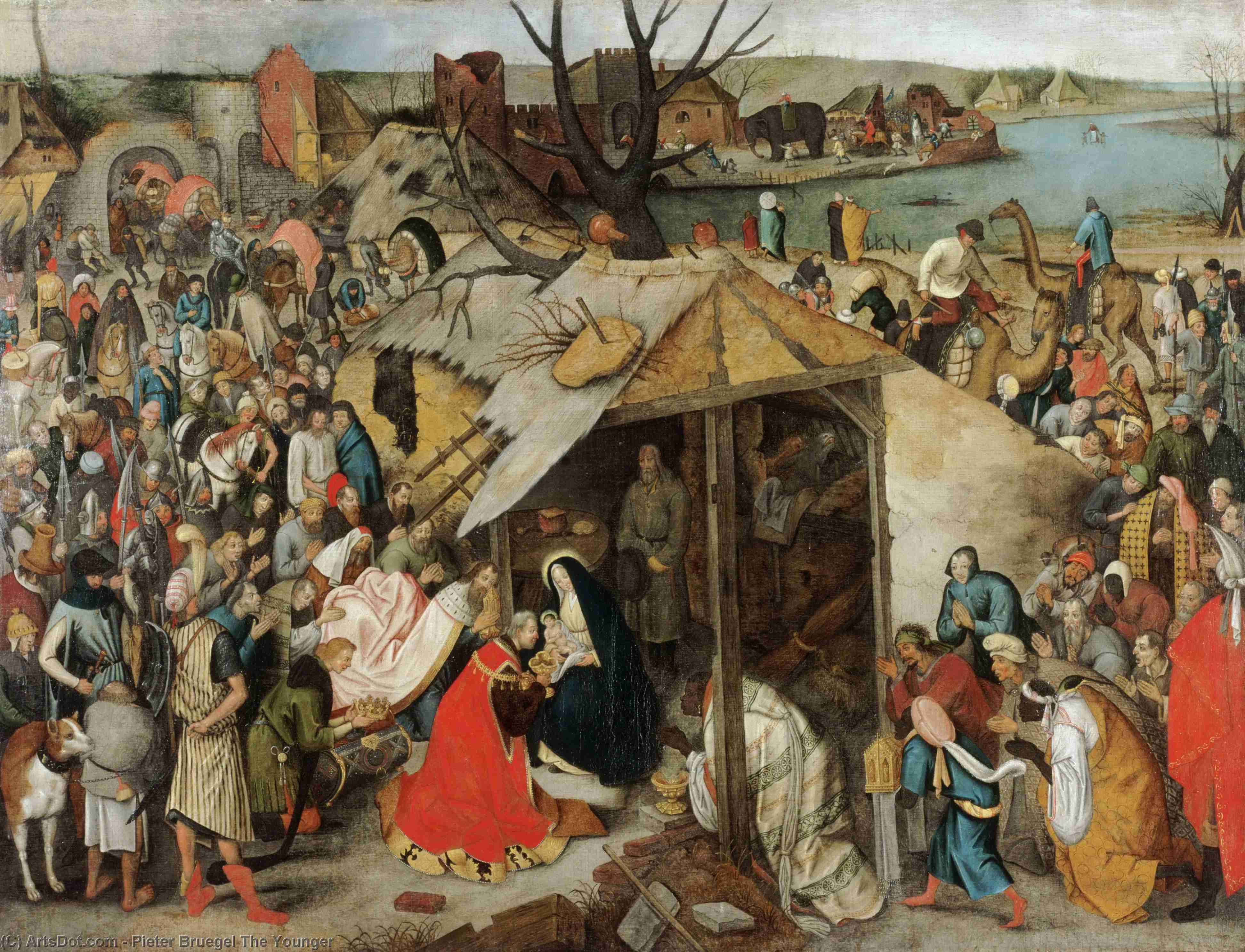 The Adoration Of The Magi — Pieter Bruegel The Younger