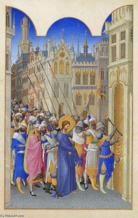 Christ Led To The Praetorium — Limbourg Brothers