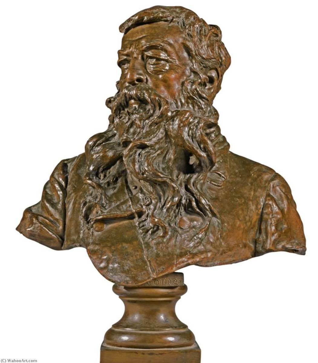 Bust Of Jean Louis Ernest Meissonier — Vincenzo Gemito