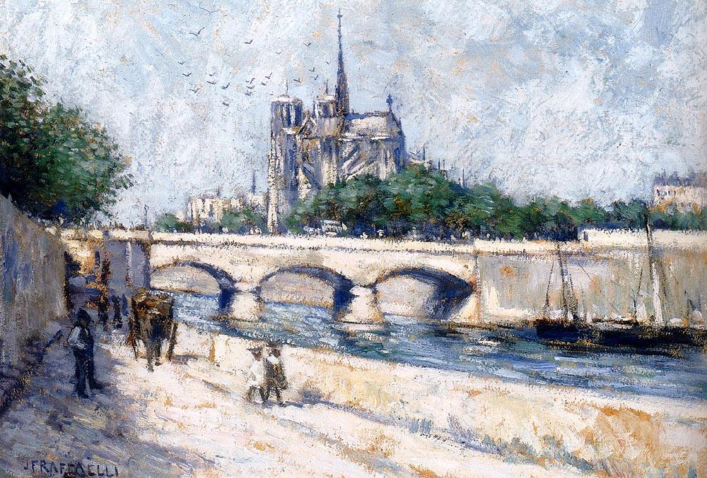 Notre Dame, Paris — Jean-françois Raffaelli