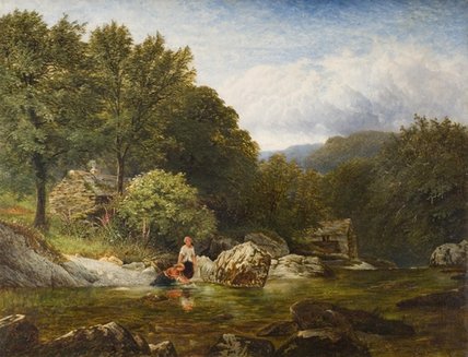 On The River Lledr — George Vicat Cole
