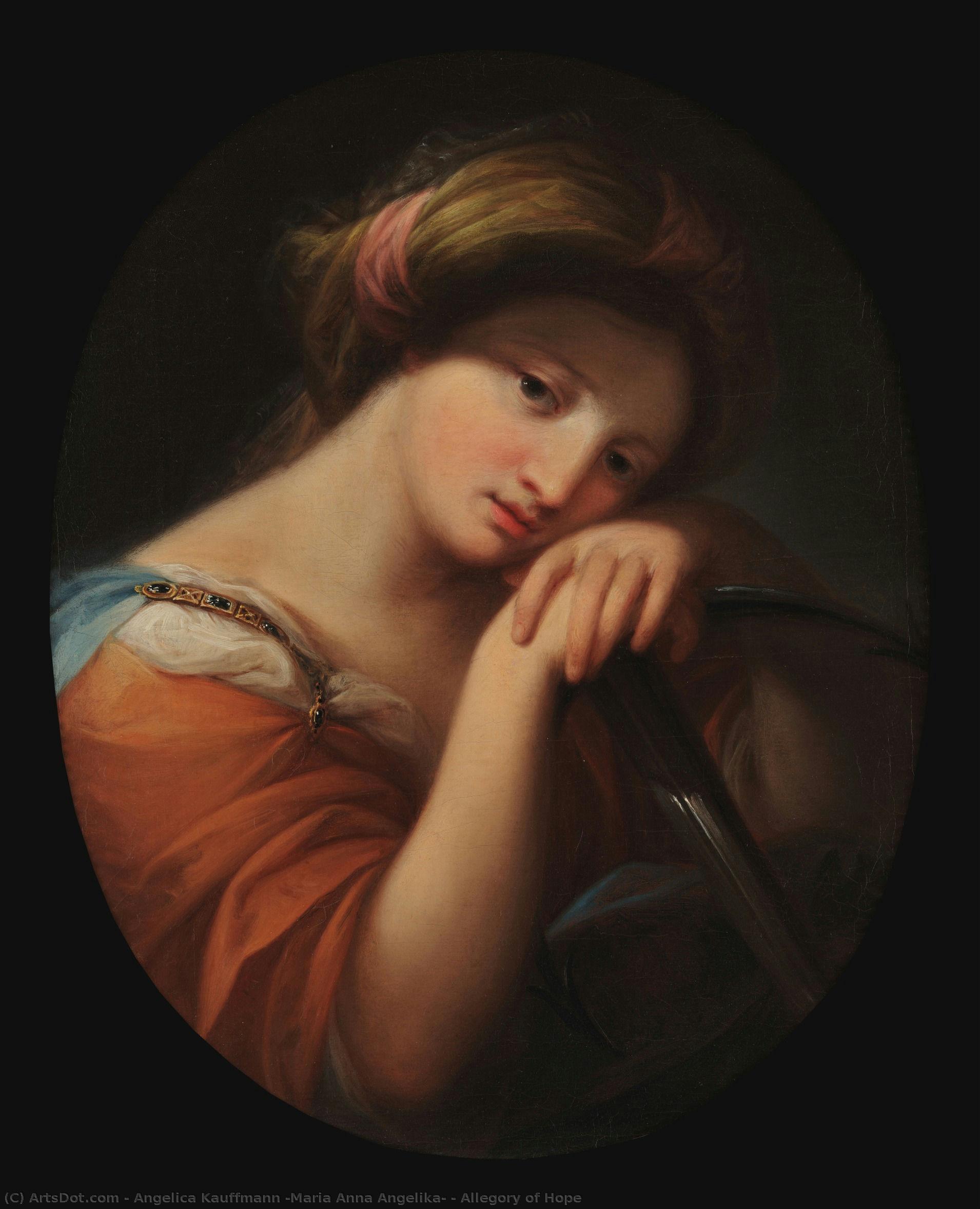 Allegory Of Hope — Angelica Kauffmann