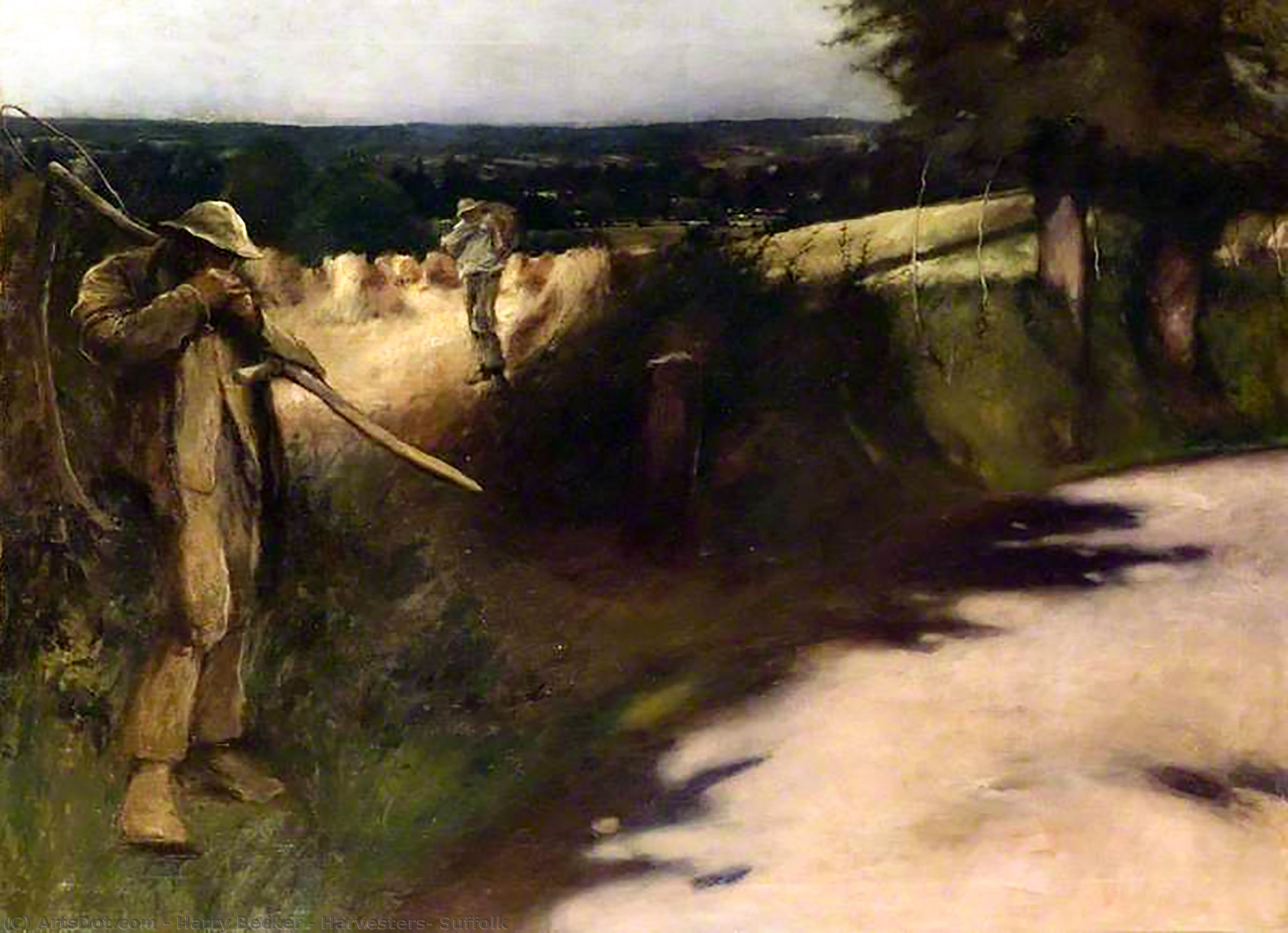 Harvesters, Suffolk — Harry Becker