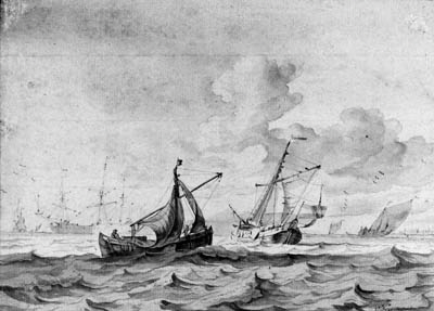 Ships At Sea — Wigerus Vitringa