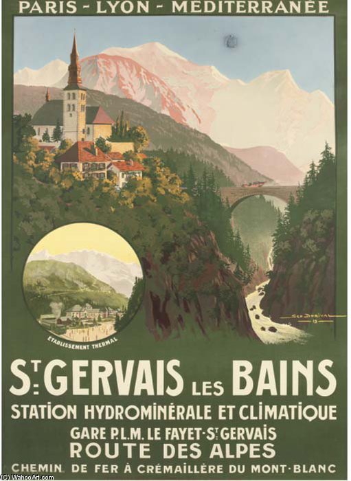 St Gervais-les-bains — Willem Cornelis Rip