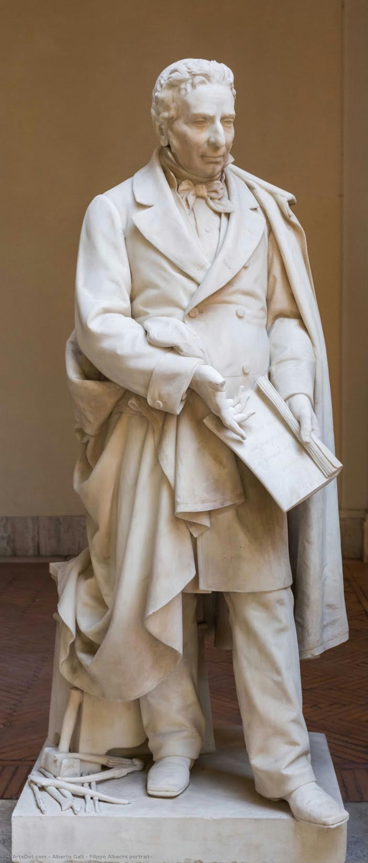 Filippo Albacini Portrait — Alberto Galli