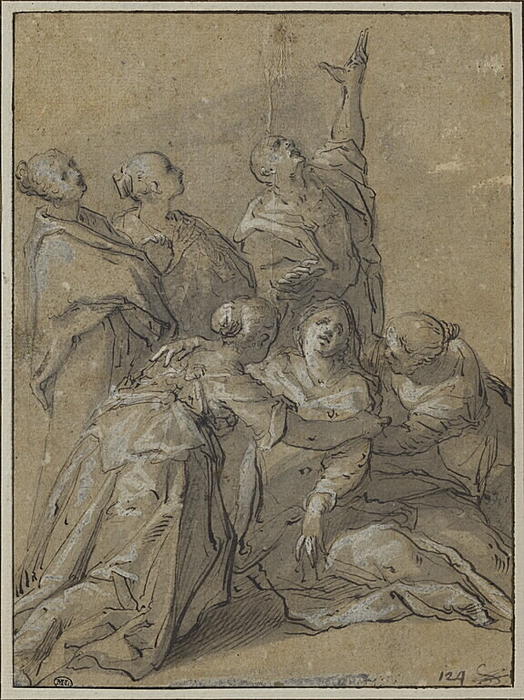 Saint Jean Et Les Saintes Femmes Sous La Croix — Hans Von Aachen