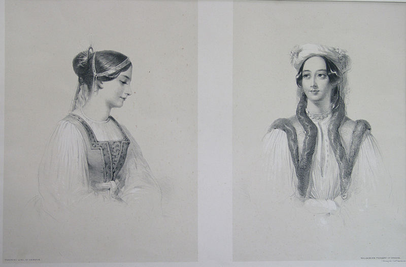 Peasant Girl Of Siebser. Wallachian Peasant Of Orsova — George Edwards Hering