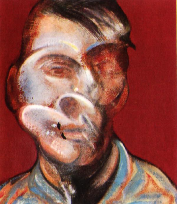 Study For Self-portrait, 1973 A — フランシス・ベーコン