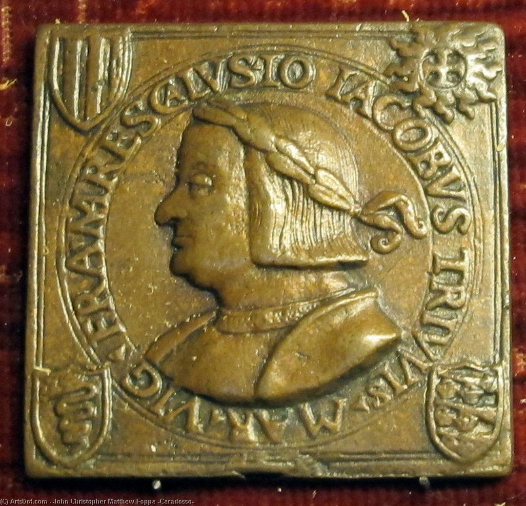 Placchetta Di Gian Giacomo Trivulzio — John Christopher Matthew Foppa (caradosso)
