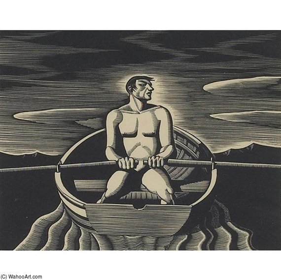 Oarsman — Роквелл Кент